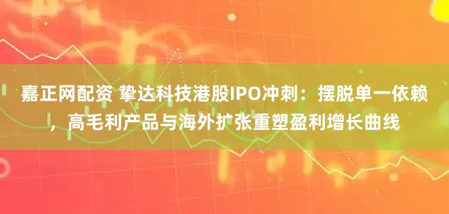 嘉正网配资 挚达科技港股IPO冲刺：摆脱单一依赖，高毛利产品与海外扩张重塑盈利增长曲线